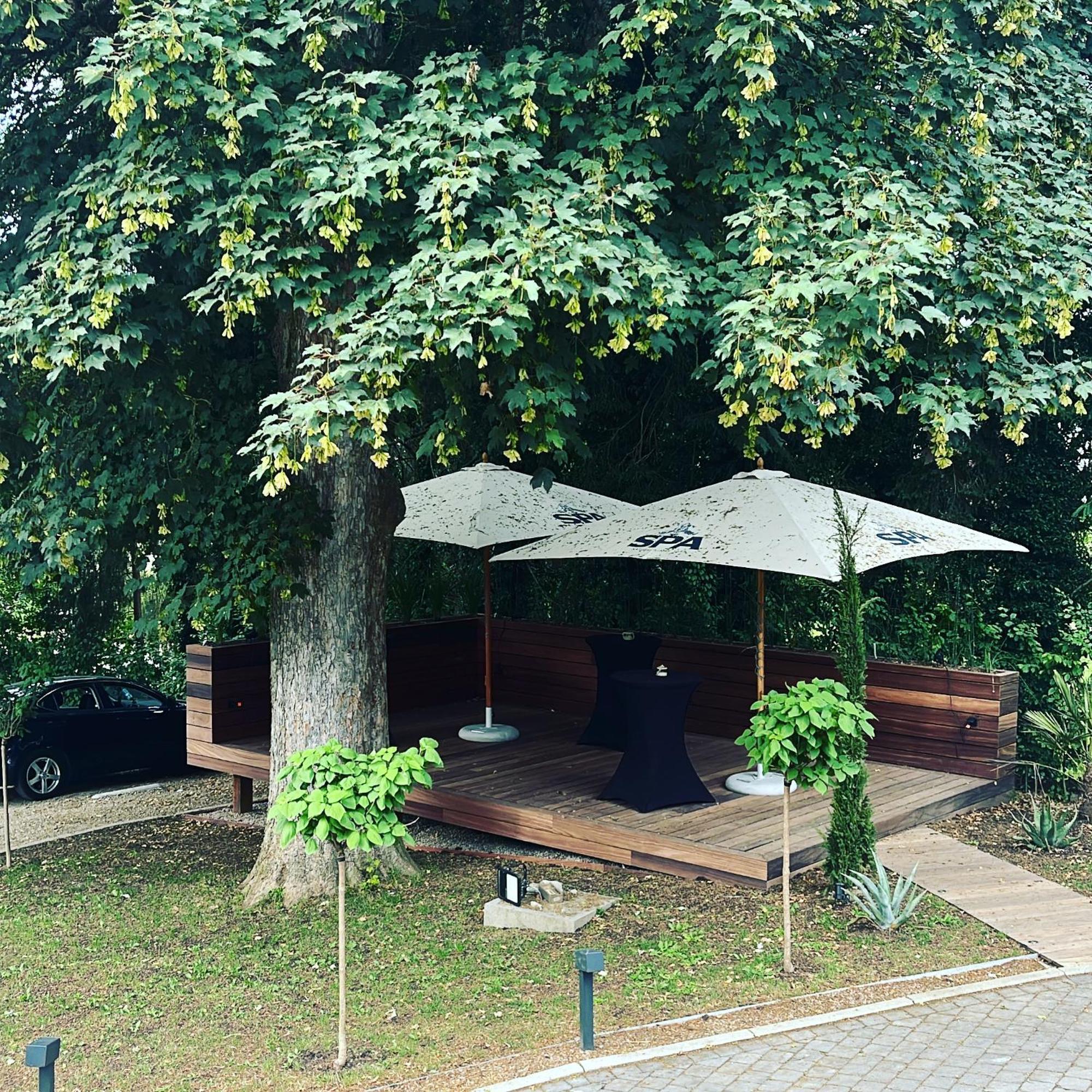 Villa Les Erables Restaurant Linea Spa Exterior foto